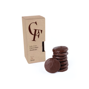 Frollino ricoperto al Cioccolato Fondente