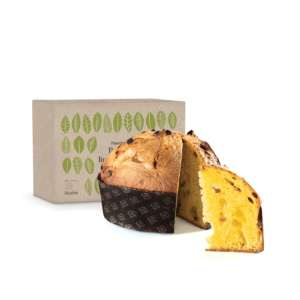 Panettone pesche, limoni canditi e lavanda