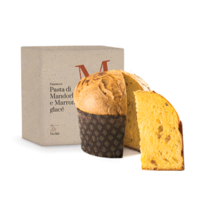 Panettone Marron Glacè e pasta di mandorle
